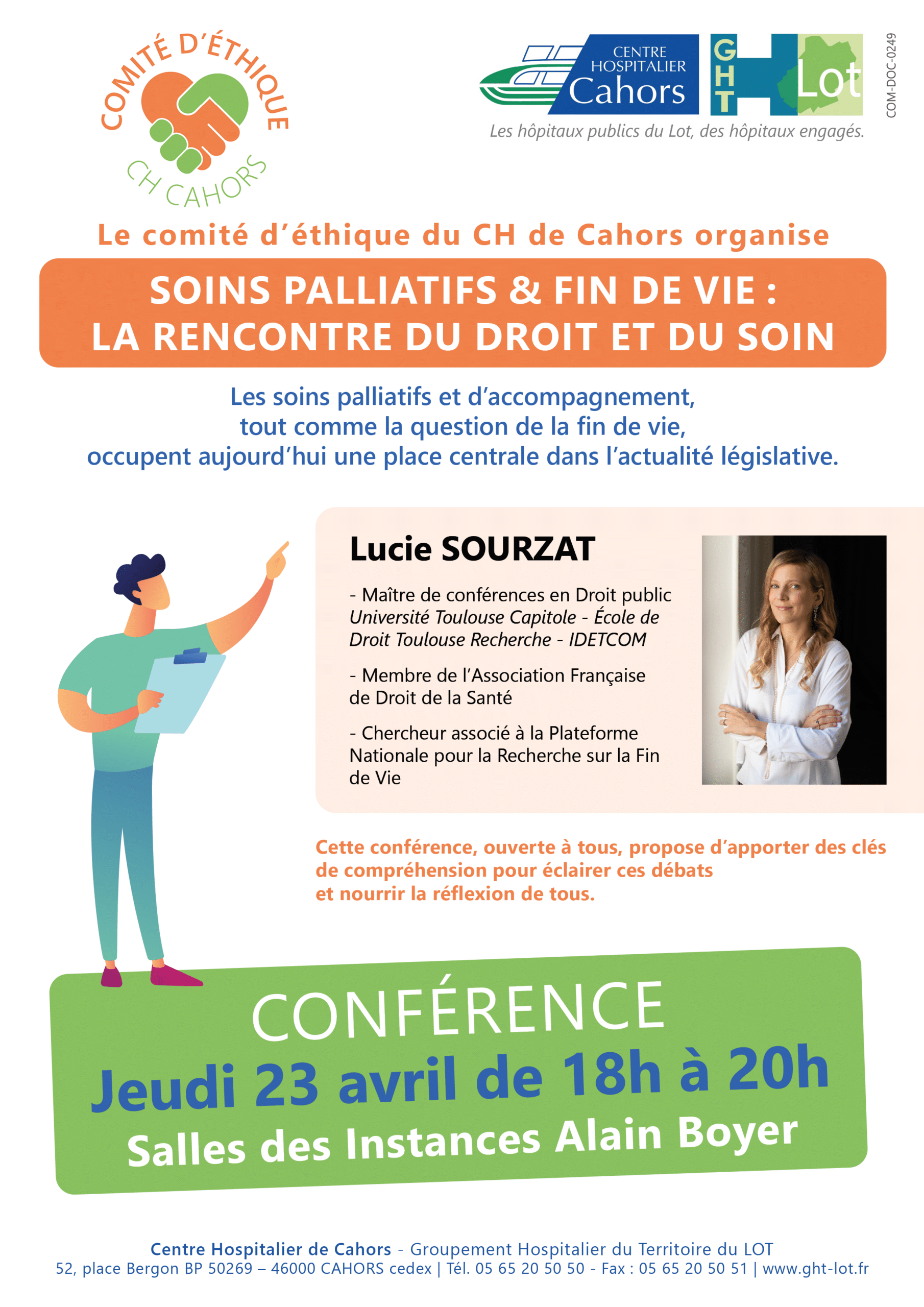 Soins palliatifs et fin de vie : la rencontre du droit et du soin